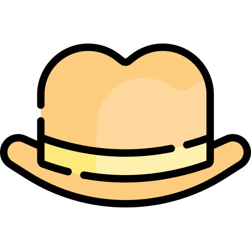 フェドーラ帽 Special Lineal color icon