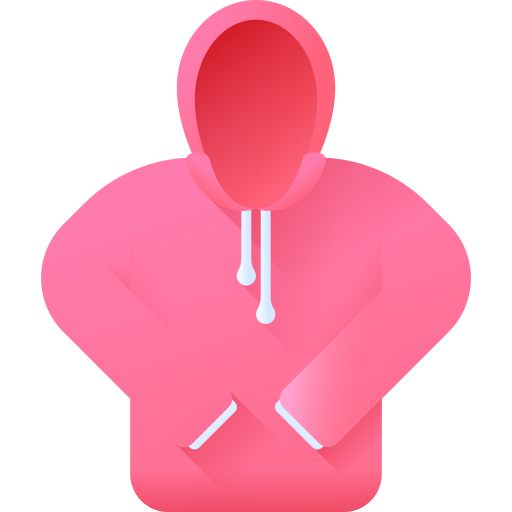 sweatshirt 3D Color icoon