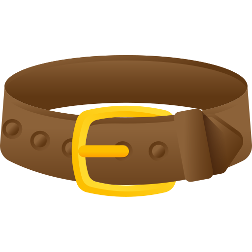Belt 3D Color icon