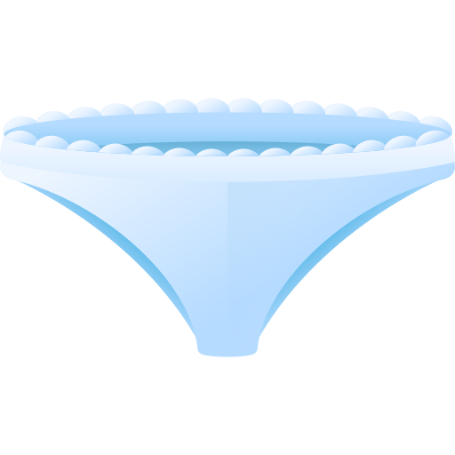 Underwear 3D Color icon