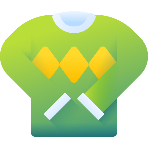 Sweater 3D Color icon