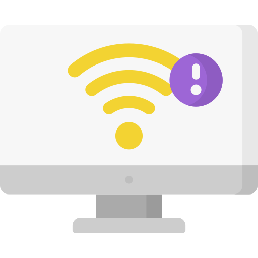 sygnał wi-fi Special Flat ikona