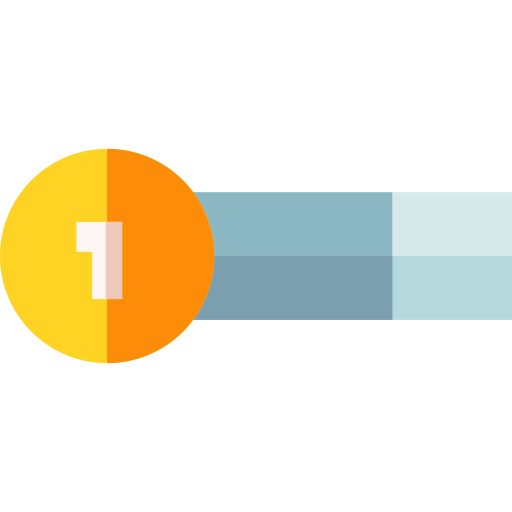 geldbar Basic Straight Flat icon