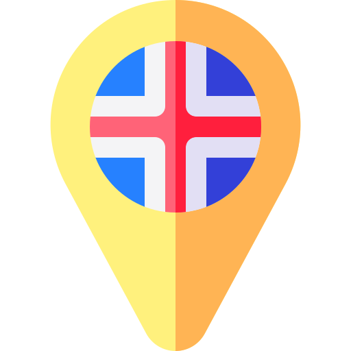 bandera británica Basic Rounded Flat icono