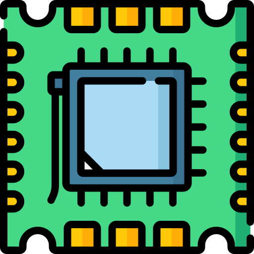 Processor Special Lineal color icon