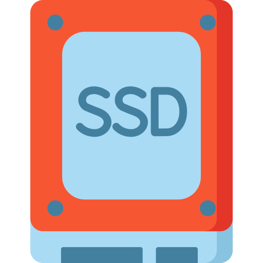 ssd 디스크 Special Flat icon