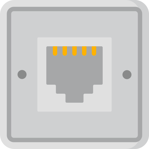 Telephone socket Special Flat icon