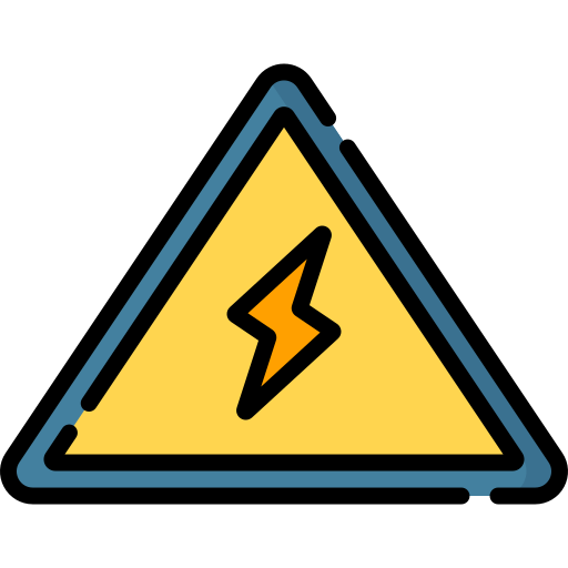 Electricity sign Special Lineal color icon