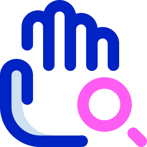 ręka Super Basic Orbit Color ikona