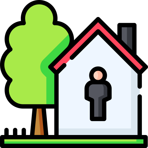 Stayhome Special Lineal color icon