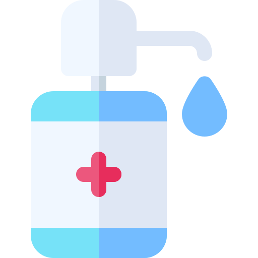 Hand sanitizer Basic Rounded Flat icon