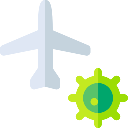 飛行機 Basic Rounded Flat icon