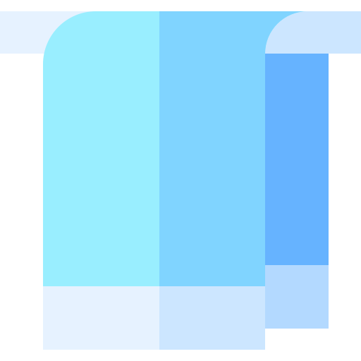 asciugamano Basic Straight Flat icona