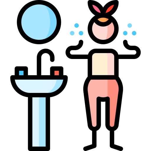 waschen Puppet Characters Lineal Color icon