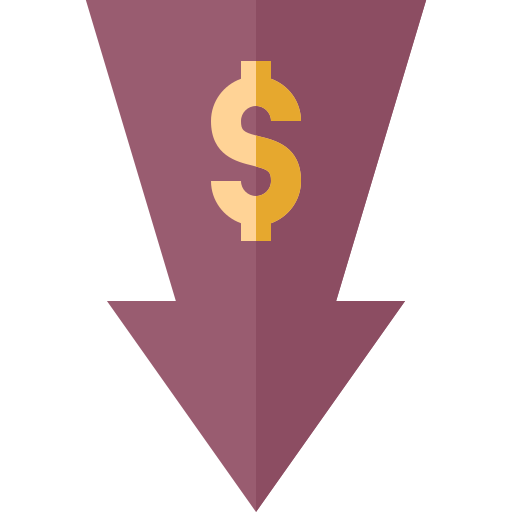 お金 Basic Straight Flat icon