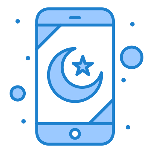 Mobile app Generic Blue icon