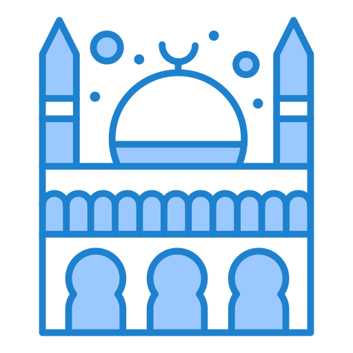 사원 Generic Blue icon