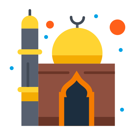 moskee Flatart Icons Flat icoon