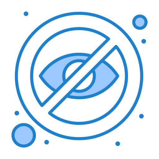 verborgen Generic Blue icoon