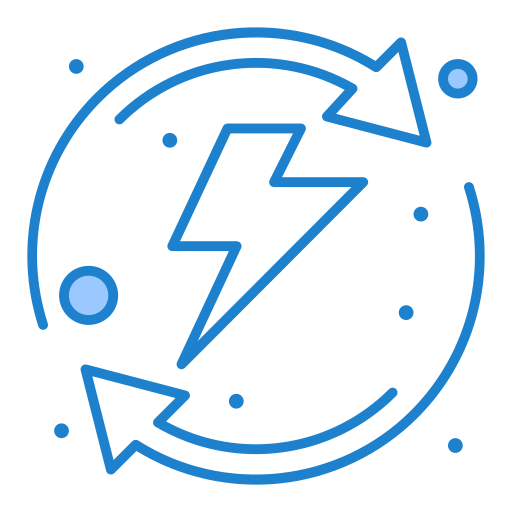 Recycling Generic Blue icon