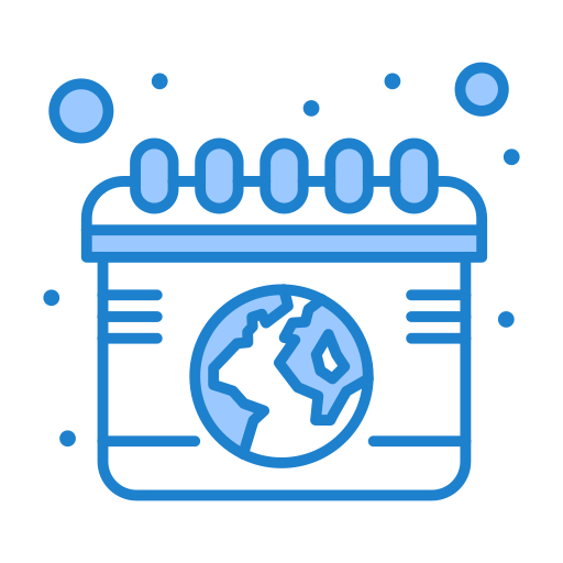 Earth day Generic Blue icon