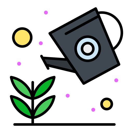Выращивание семян Flatart Icons Lineal Color иконка