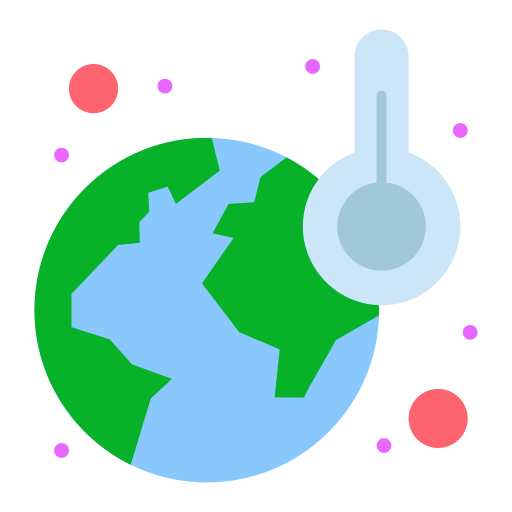 地球温暖化 Flatart Icons Flat icon
