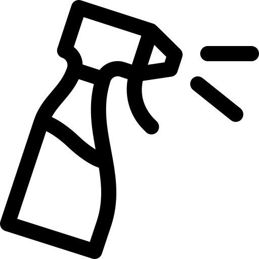 vaporisateur Basic Rounded Lineal Icône