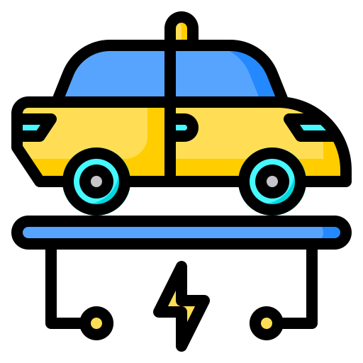 taxi Phatplus Lineal Color ikona