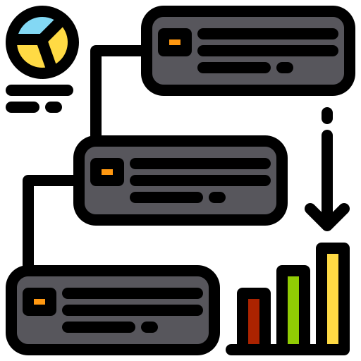 datos xnimrodx Lineal Color icono