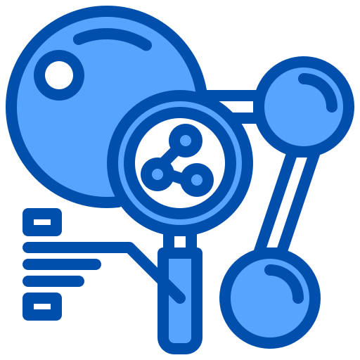 cząsteczka xnimrodx Blue ikona