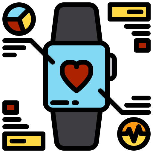 reloj inteligente xnimrodx Lineal Color icono