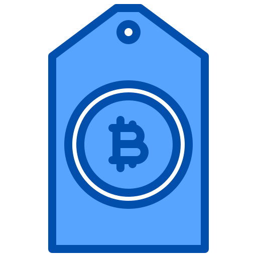 비트 코인 xnimrodx Blue icon