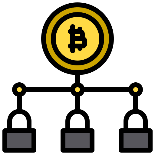 blockchain xnimrodx Lineal Color icono