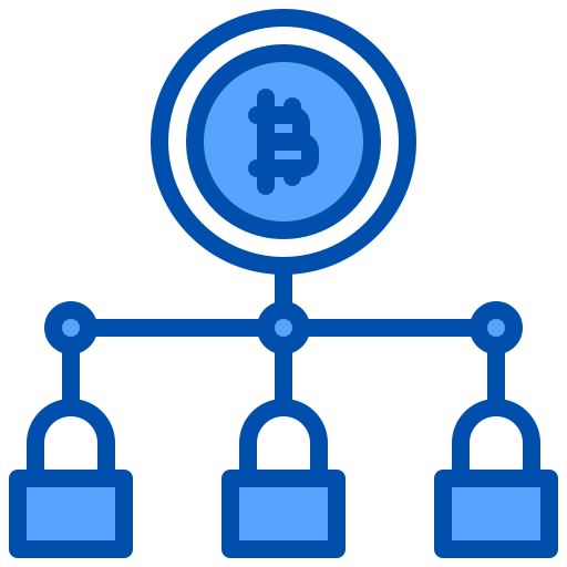 blockchain xnimrodx Blue icona