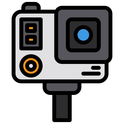 Action camera xnimrodx Lineal Color icon