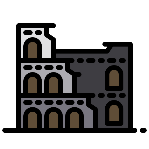 Colosseum xnimrodx Lineal Color icon