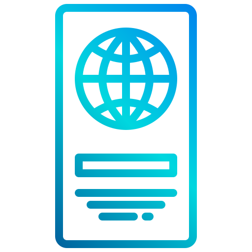 Passport xnimrodx Lineal Gradient icon