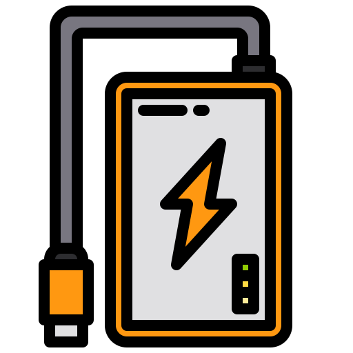 power bank xnimrodx Lineal Color icon