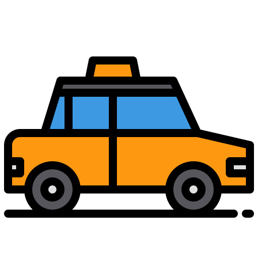 택시 xnimrodx Lineal Color icon
