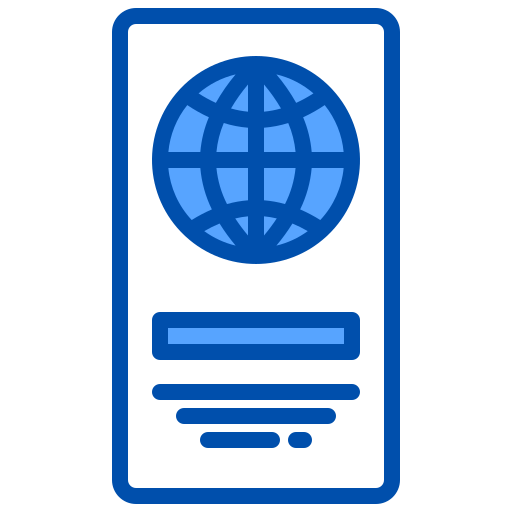 pasaporte xnimrodx Blue icono