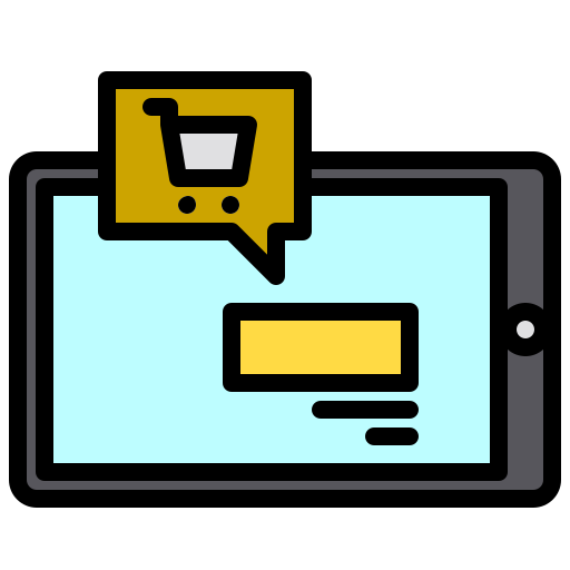 Онлайн шоппинг xnimrodx Lineal Color иконка
