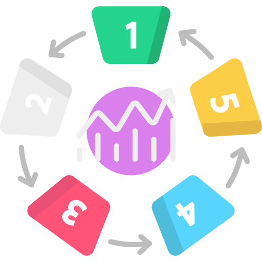 Statistics SBTS2018 Flat icon