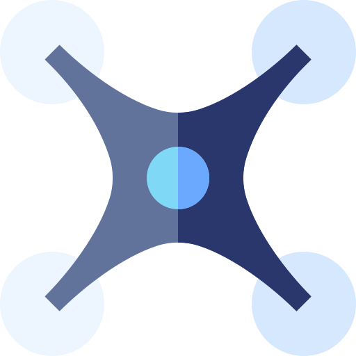 drone Basic Straight Flat icoon