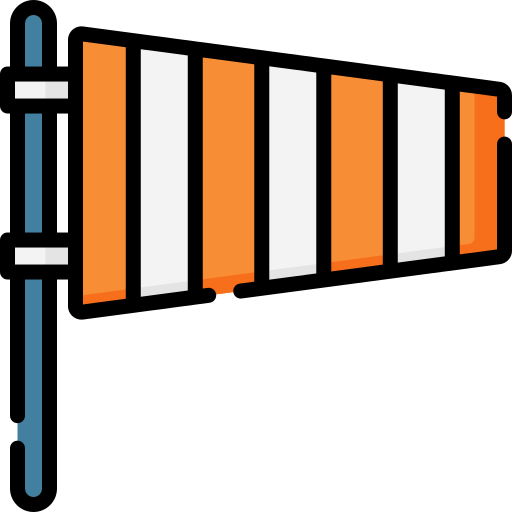 Направление ветра Special Lineal color иконка