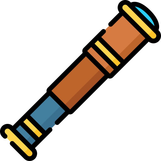 Telescope Special Lineal color icon