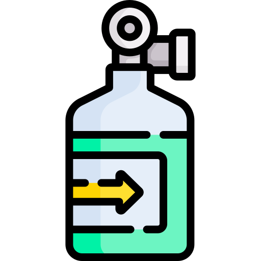 sauerstofftank Special Lineal color icon