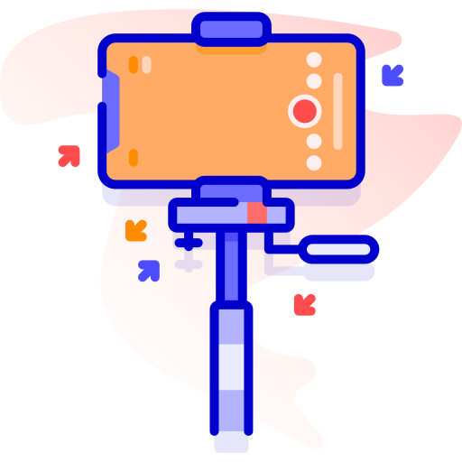 selfie-stick Special Ungravity Lineal color icon