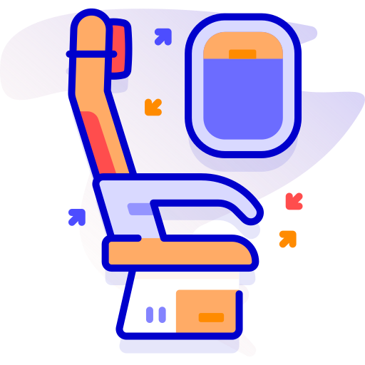 비행기 Special Ungravity Lineal color icon