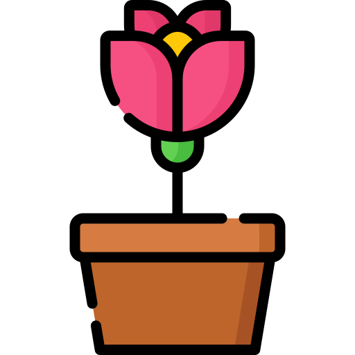 vaso di fiori Special Lineal color icona